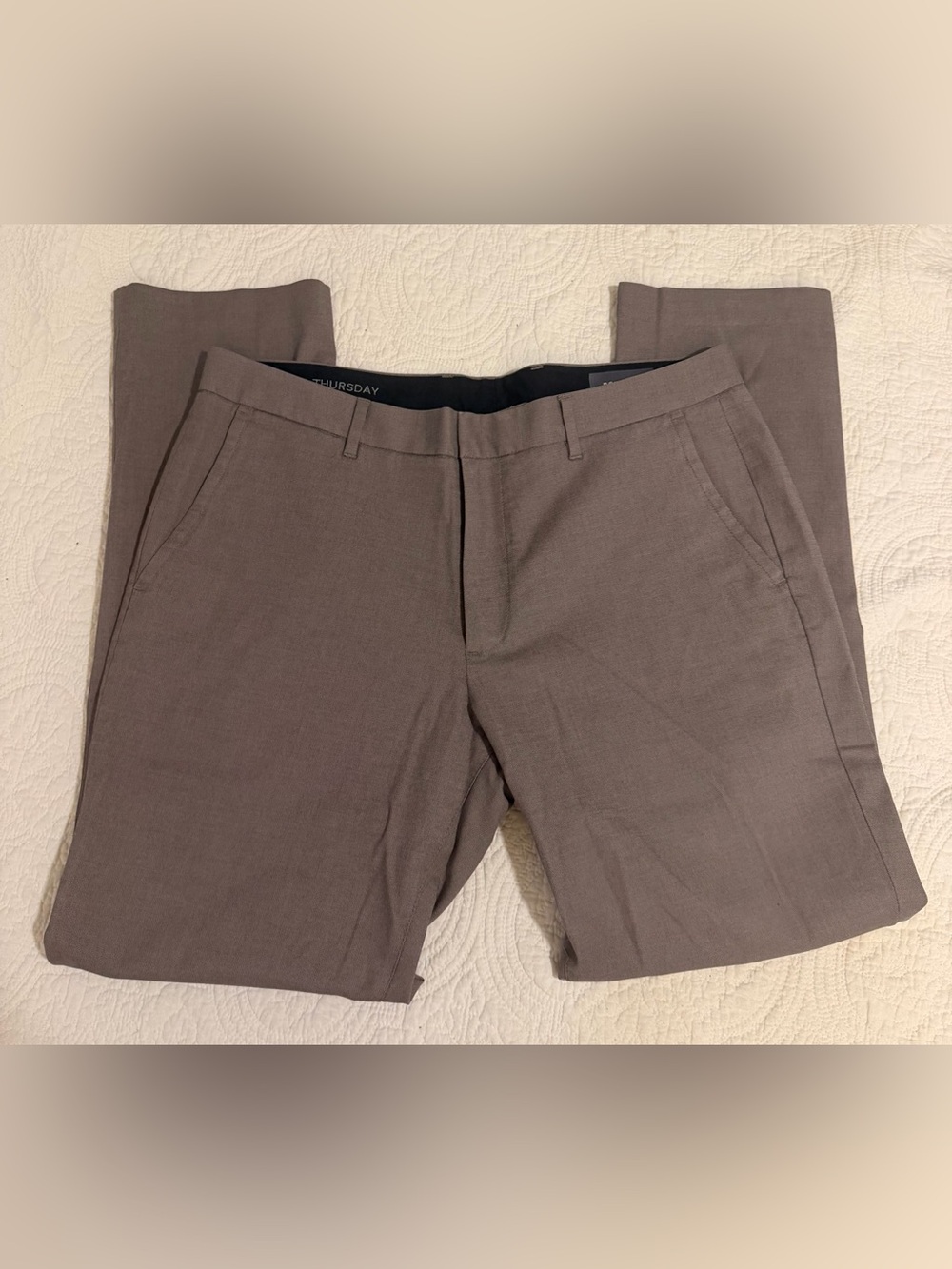 Bonobos Men's Dress Pants in Taupe - Thursday